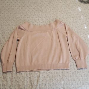 H&M Off Shoulder Knit Sweater